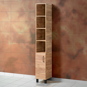 Шкаф для ванной «Акваль Лофт», 30 см.(Беларусь)